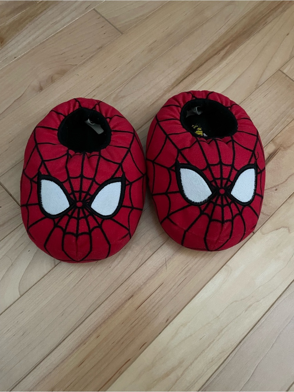 Red Spider Man Kids Slipper Shoes